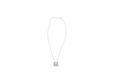 OUR LEGACY Women's Bread Clamp Necklace "Sterling Silver"