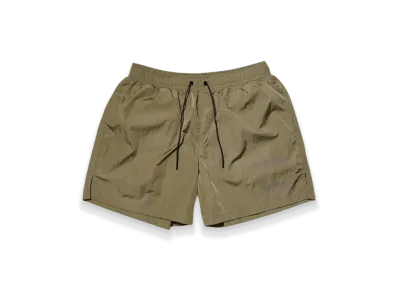 OUR LEGACY Work Shop Nylon Taffeta Running Shorts "Olive"