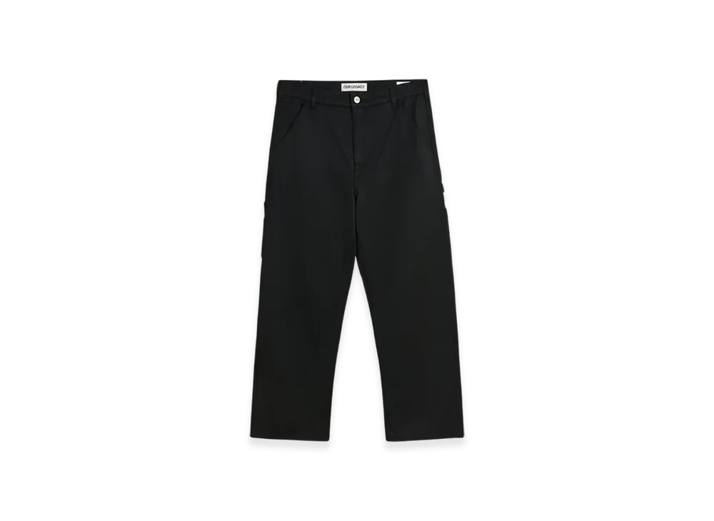 OUR LEGACY Joiner Trouser "Construction Black Twill"