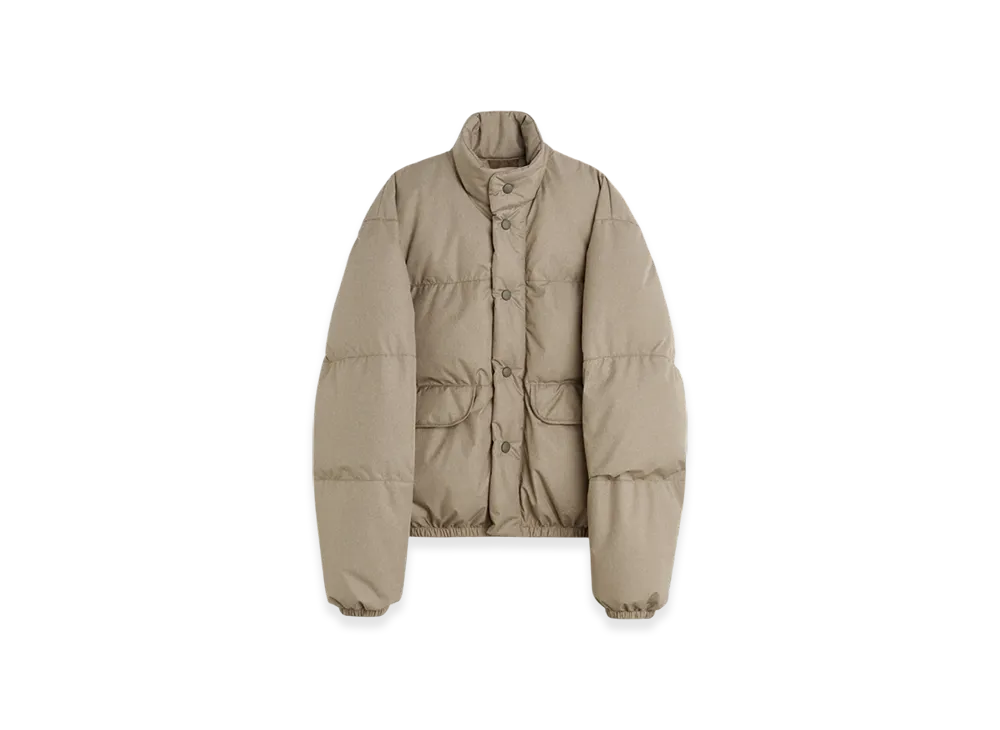 OUR LEGACY Inhale Puffa "Doubleganger Beige Mel Nylon"