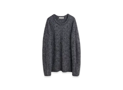 OUR LEGACY Popover Roundneck "Stormy Blue Zombie Acrylic"