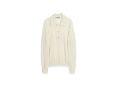 OUR LEGACY Big Piquet "White Floral Pointille"