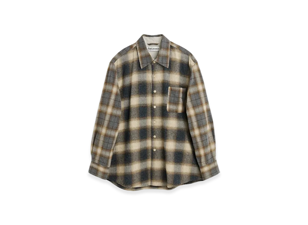 OUR LEGACY Above Shirt "Doyle Check Lagger Flannel"
