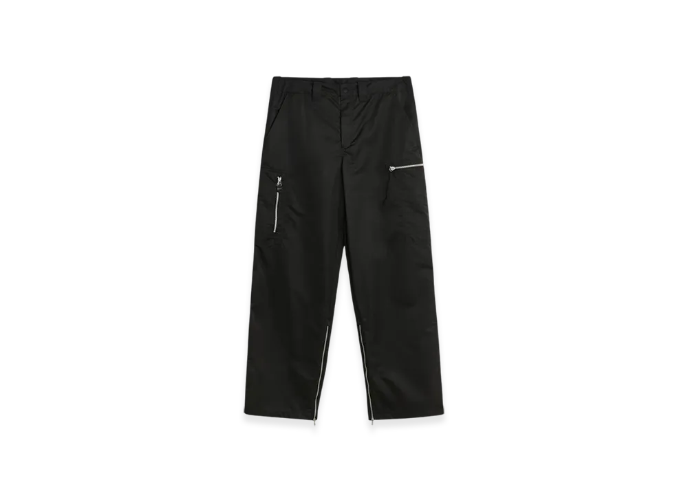 OUR LEGACY Tactical Cargo "Black High Gloss Sateen"