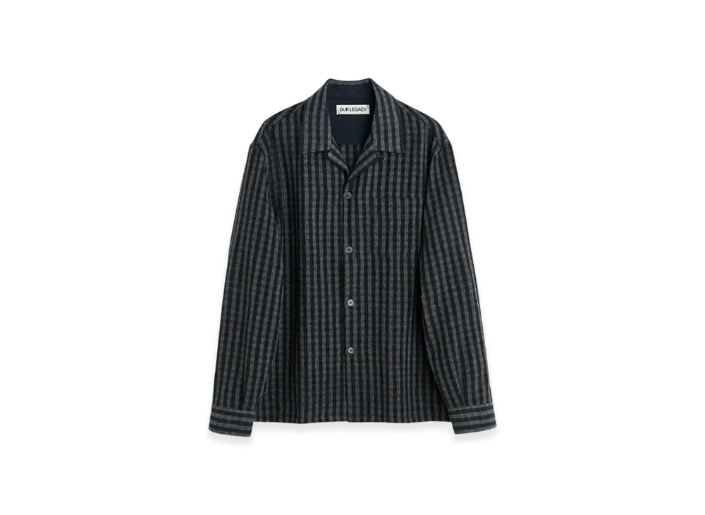 OUR LEGACY Heusen Shirt "Principal Check Rural Wool"
