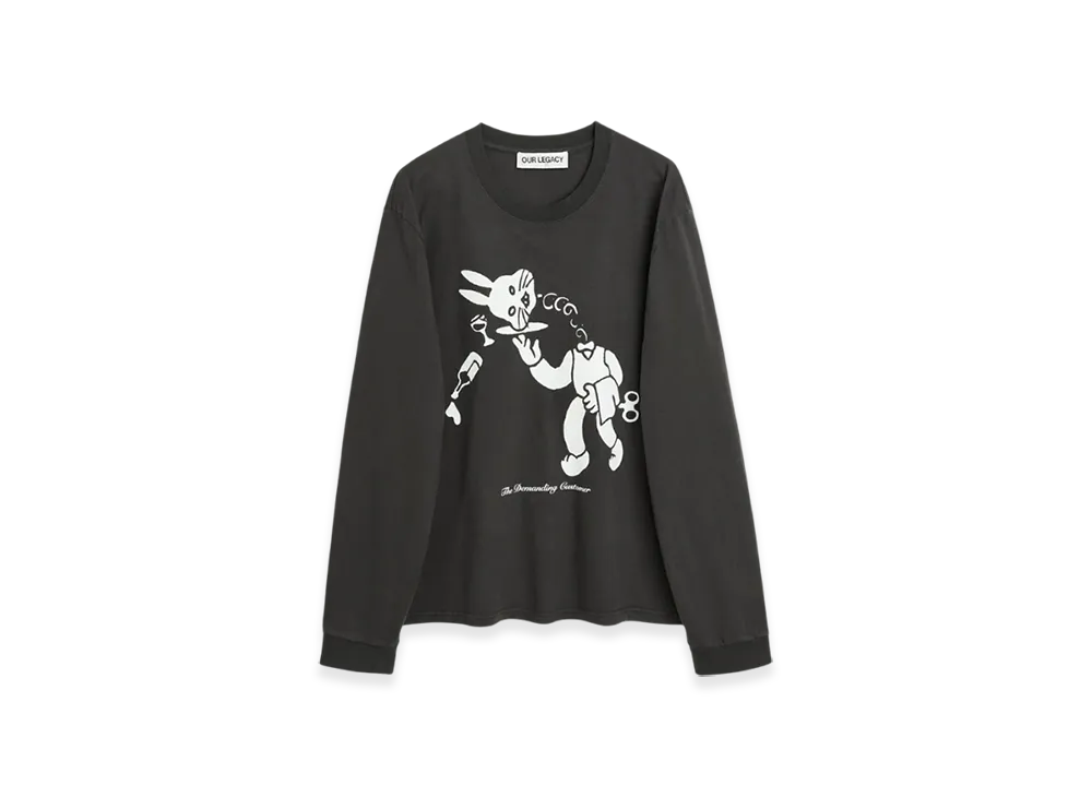 OUR LEGACY Tour Long Sleeve "Last Supper Print Black"