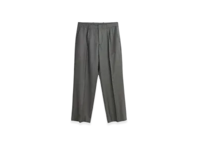 OUR LEGACY Borrowed Chino "Dark Grey Flow Wool"
