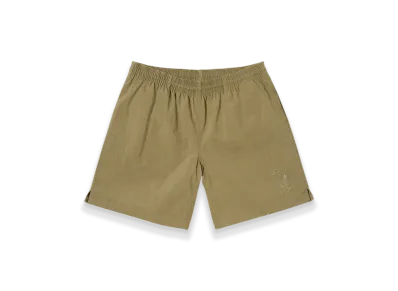 OUR LEGACY Work Shorts "Olive Nylon Oxford"