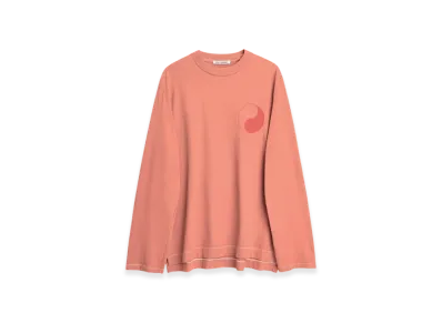 OUR LEGACY Work Shop Box Long Sleeve T-Shirt "Cafe Creme"