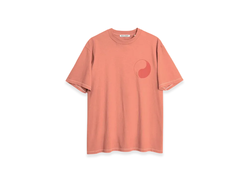 OUR LEGACY Work Shop Box T-Shirt "Cafe Creme"