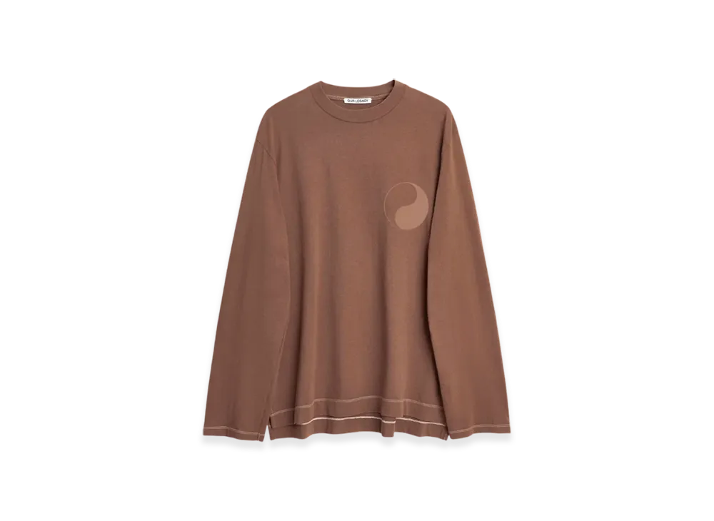 OUR LEGACY Work Shop Box Long Sleeve T-Shirt "Shitake"