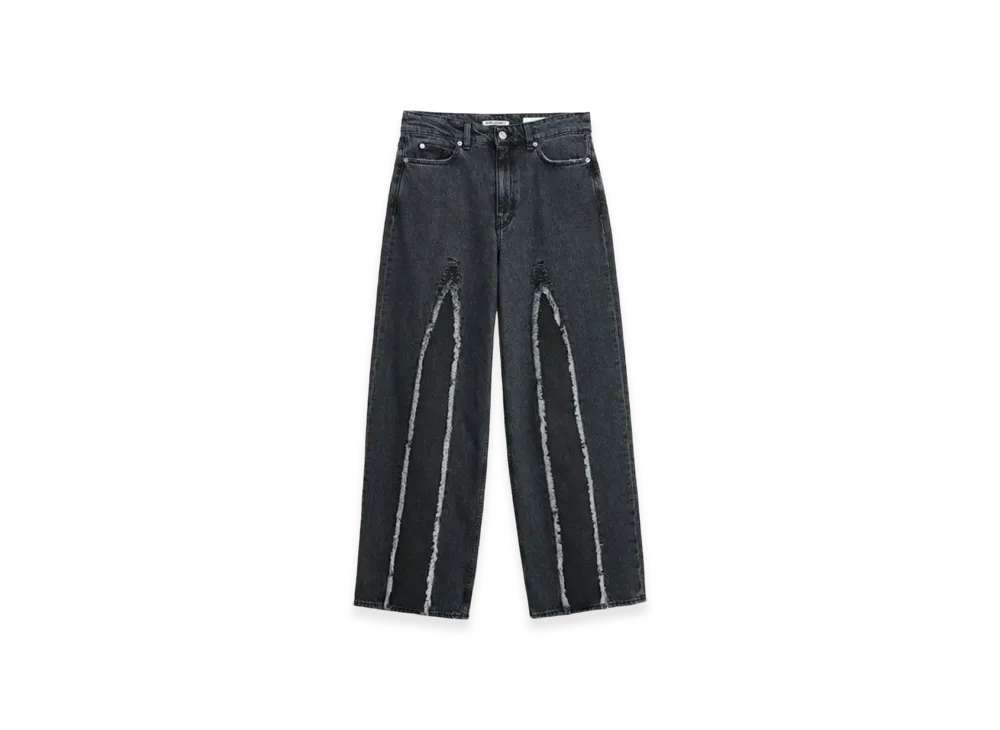 OUR LEGACY Women's Full Cut Slash "Denim Black"