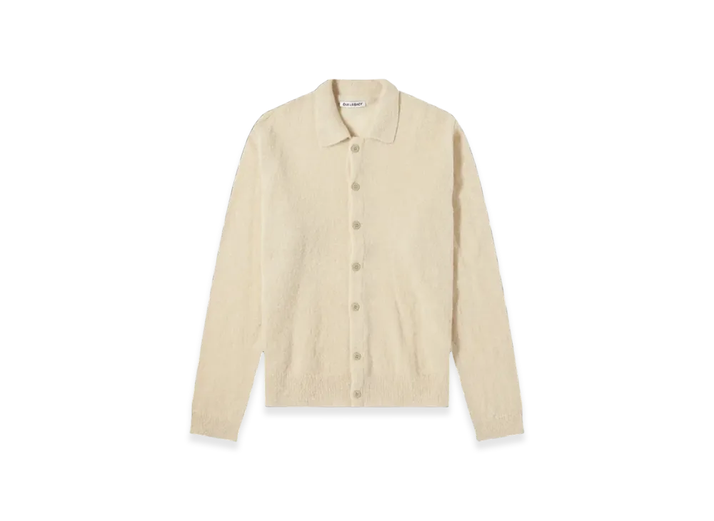 OUR LEGACY Evening Polo Fuzzy Alpaca "Camel"