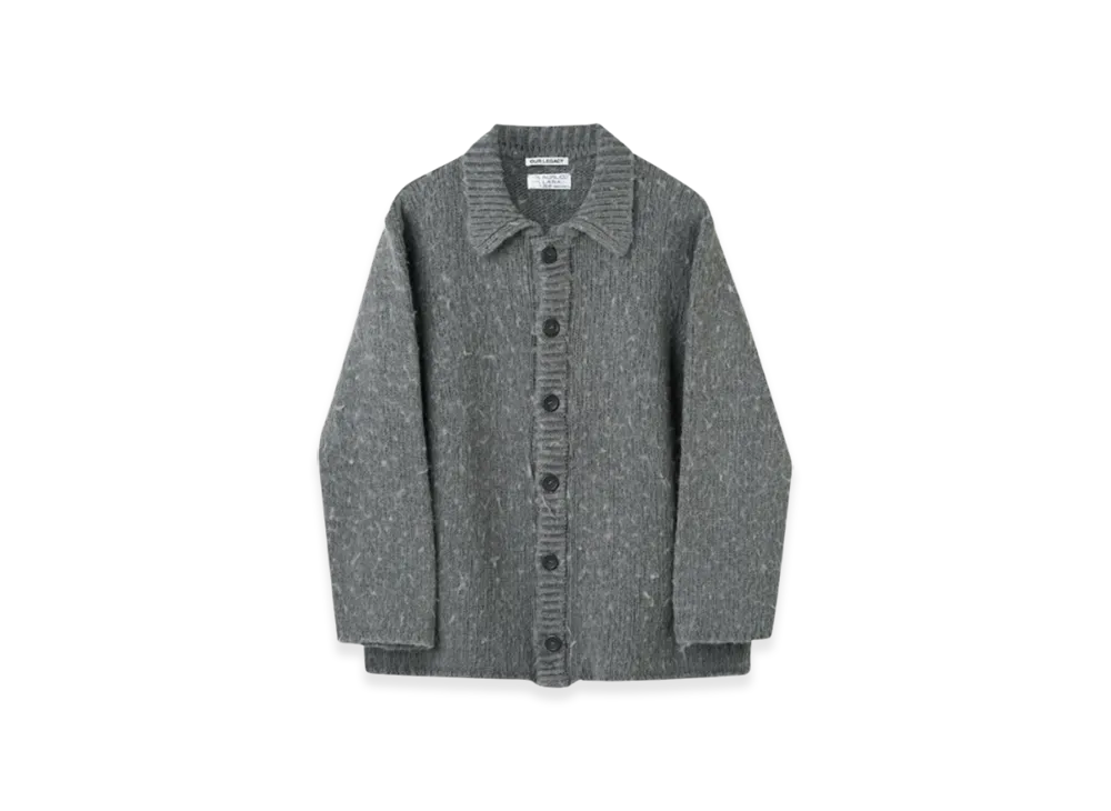 OUR LEGACY Big Cardigan Funky Acrylic "Grey"