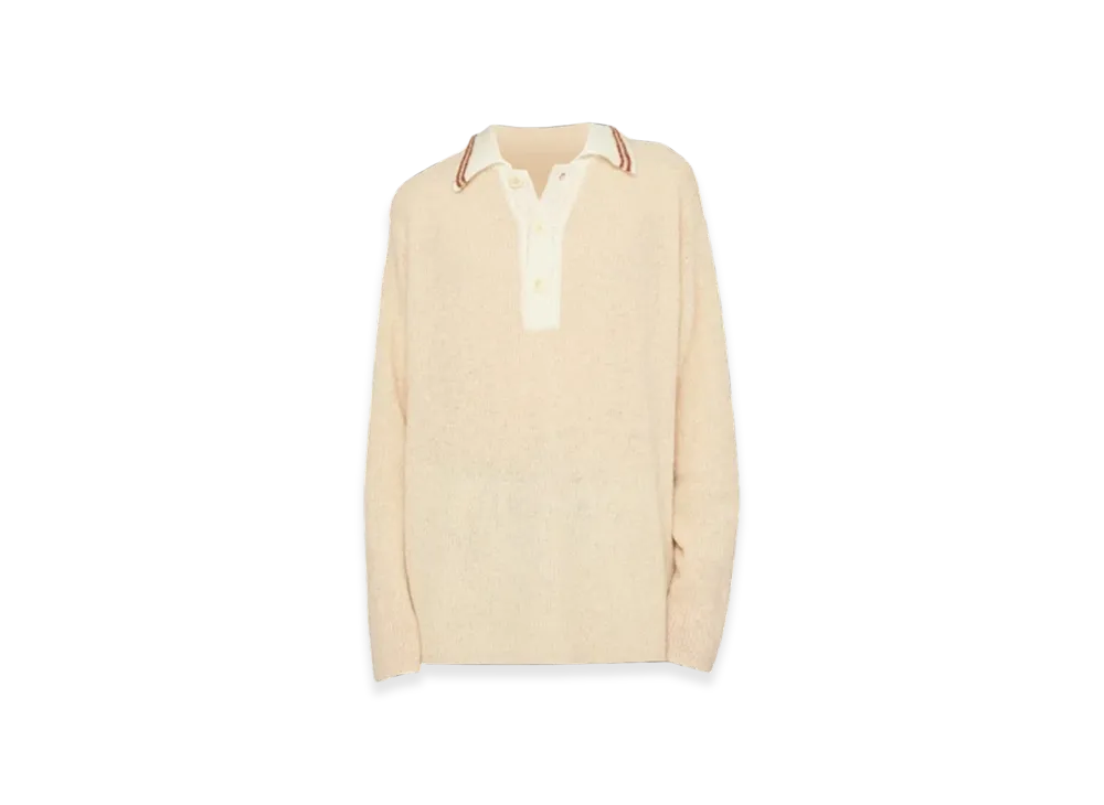 OUR LEGACY Big Piquet Fuzzy Alpaca "Camel"