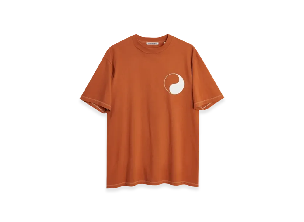 OUR LEGACY Work Shop Box T-Shirt "Terracotta"