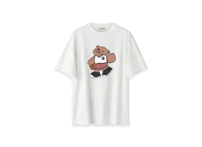 OUR LEGACY Work Shop Bear Box T-Shirt "White"