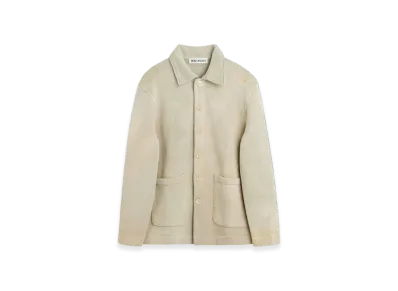 OUR LEGACY Women's Lodge Cardigan "Attic Wash Fleece"