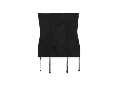 OUR LEGACY Women's Object Corset "Black Refined Oxford"
