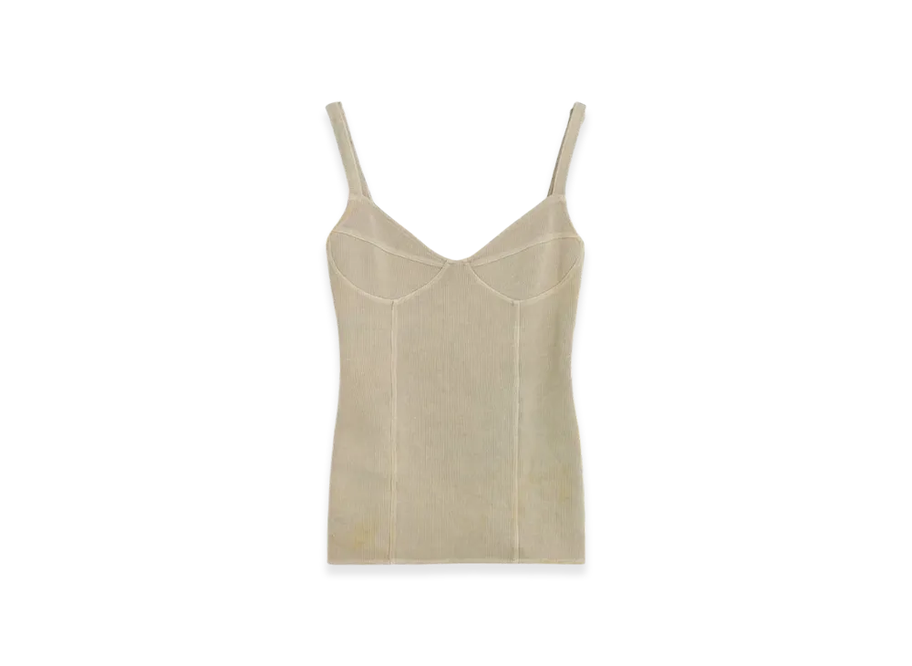 OUR LEGACY Women's Cami Tank "Attic Wash Athletic Rib"