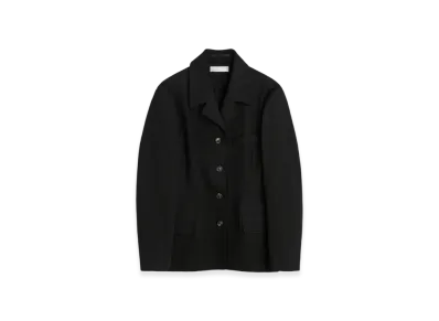 OUR LEGACY Women's Sweep Blazer "Draping Black Canvas"