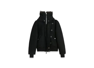 OUR LEGACY Women's Force Jacket "Classic Black Stamped Wool"