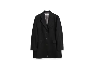 OUR LEGACY Women's Queens Blazer "Maitre D Black Wool"