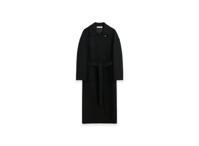 OUR LEGACY Women's Court Coat "Black Jumbo Bedford"