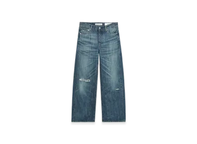 OUR LEGACY Women's Treble Cut "Vintage Rubber Repair Denim"
