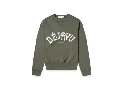 OUR LEGACY Deja Vu Print Base Sweat "Green"