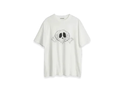 OUR LEGACY Box T-Shirt Maverick Deja Vu Print "White"