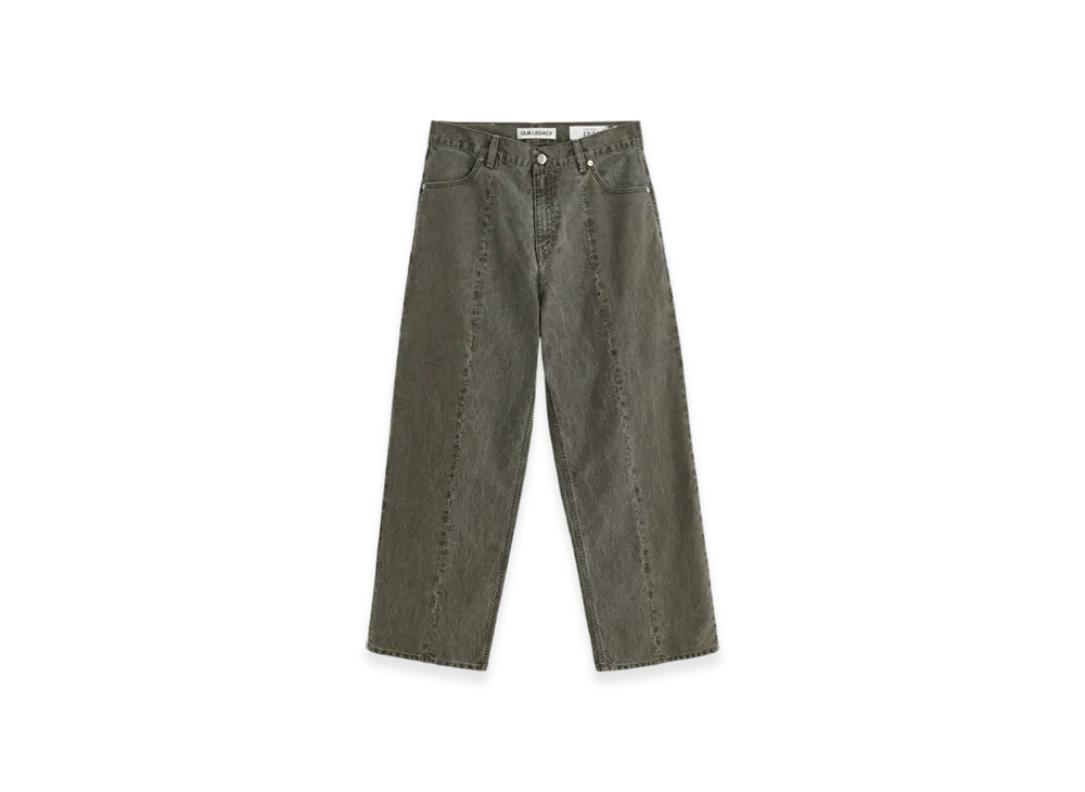 OUR LEGACY Fatigue Cut "Olive Pigment Coated Weave"