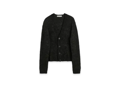 OUR LEGACY Women's Academy Cardigan "Pepe Nero Airy Alpaca"