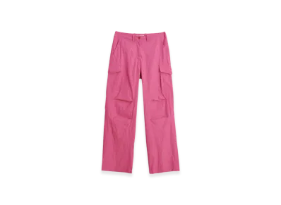 OUR LEGACY Women's Parachute Trousers Cotton Ripstop "Cerise"