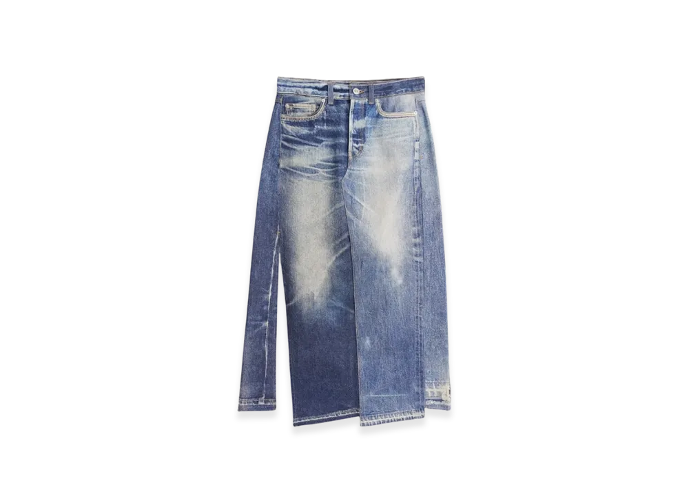 OUR LEGACY Women's Digital Dual Skirt "Denim"
