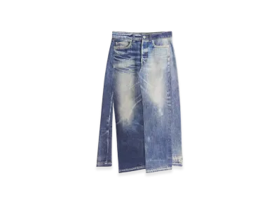 OUR LEGACY Women's Digital Dual Skirt "Denim"