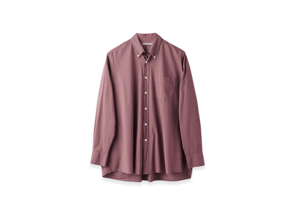 OUR LEGACY Borrowed BD Shirt "Pink Vintage Voile"