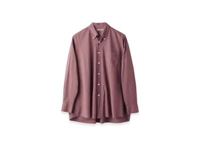 OUR LEGACY Borrowed BD Shirt "Pink Vintage Voile"