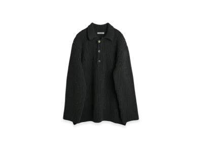 OUR LEGACY Big Piquet Chunky Wool "Wolf Grey"