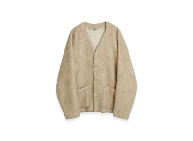 OUR LEGACY Cardigan Mohair "Antique White"