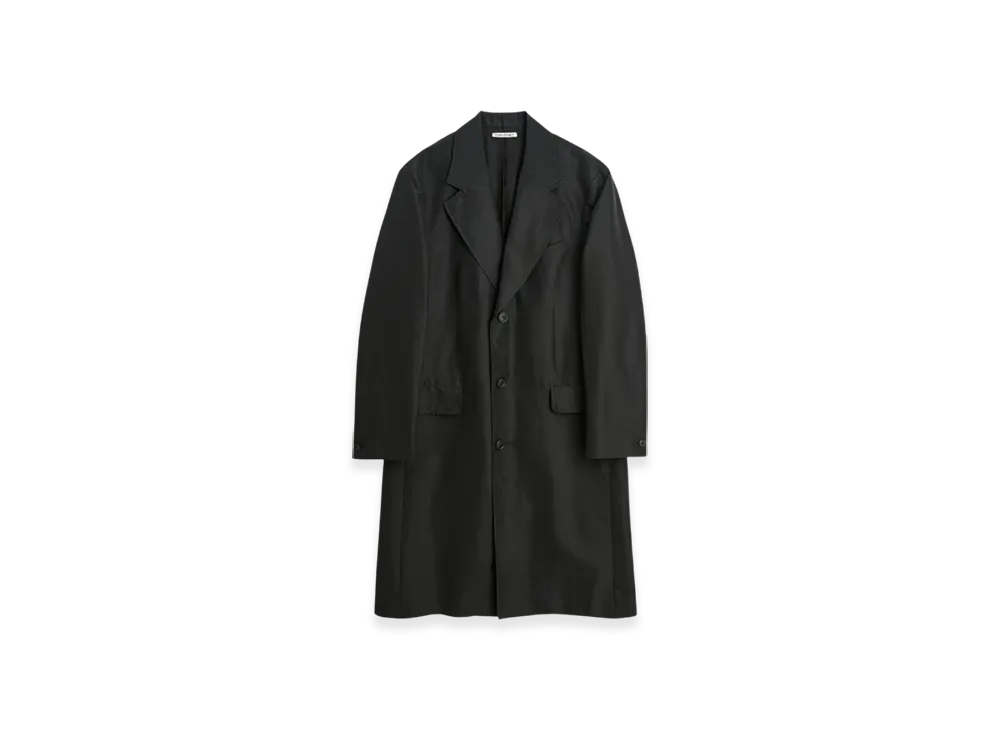 OUR LEGACY Dolphin Coat Recycled Poly "Black"