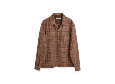 OUR LEGACY Heusen Shirt Country Wool "Rust Check"