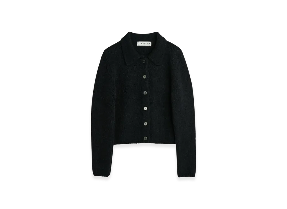 OUR LEGACY Women's Mazzy Polo Alpaca "Black"