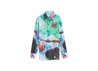 OUR LEGACY Chalk Flower Print Above Shirt "Multi"