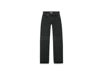 OUR LEGACY Women's Extended Linear Cut Denim "Washed Black"