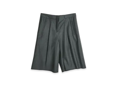 OUR LEGACY Women's Next Gen Wool Serene Shorts "Shark"