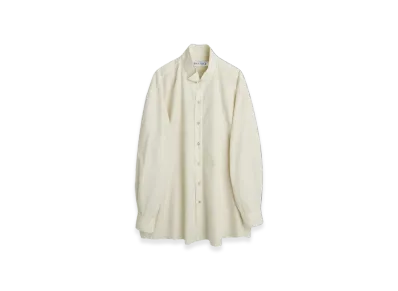 OUR LEGACY Women's Tuxedo Shirt Symbiont Poplin "Antique White"