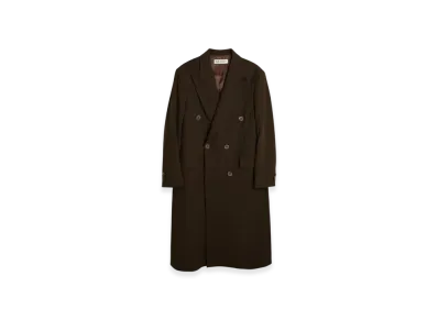OUR LEGACY Women's Db Coat Exquisite Wool "Brown"