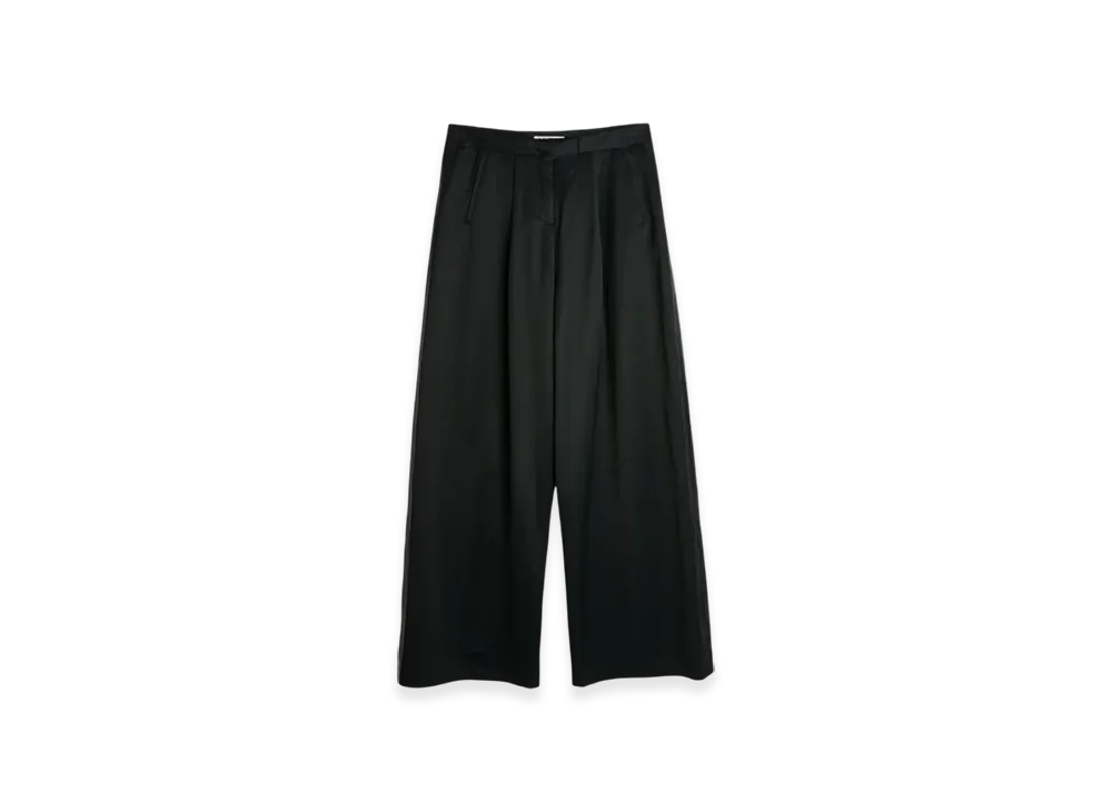 OUR LEGACY Women's Serene Trousers Emotional Sateen "Black"