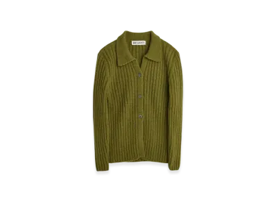 OUR LEGACY Women's Fine Polo Alpaca "Swamp Green"
